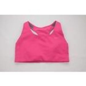 NEW Women Small Victory High Support Stay Cool DriFIT Sports Bra 706579-616 Pink